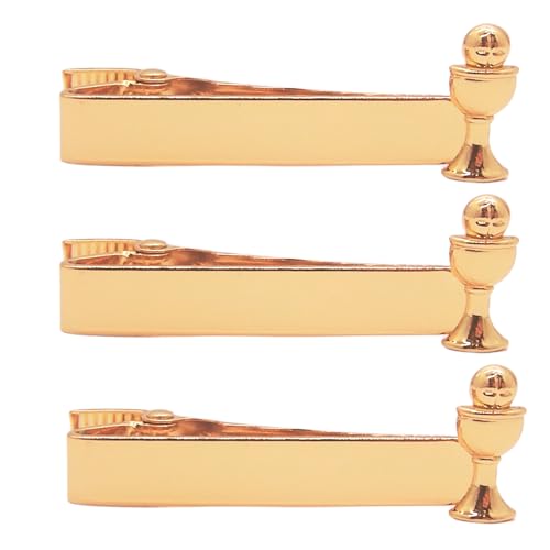 Image of First Communion Tie Clip and Prayer Card Set, Set of 3, Sacramental Gift, Religious Accessory