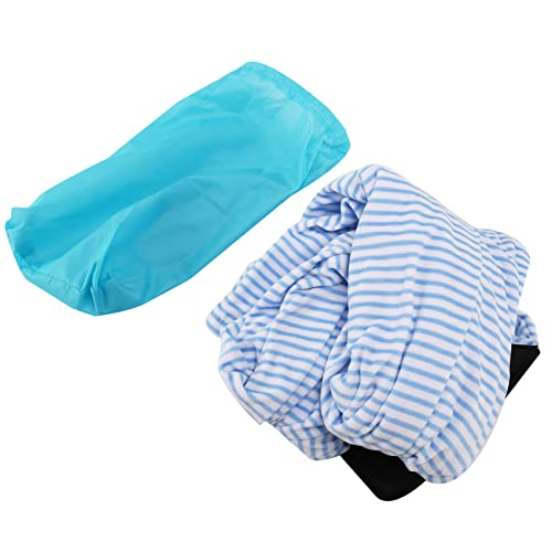 Lobamop Surfboard Socken Abdeckung 6Ft Blaue Und Weiße Streifen Surf Board Schutz Tasche Aufbewahrungs Koffer