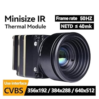 Thermal Camera Fpv 256/384/640 9MM Thermal Imaging Camera For FPV Drones With CVBS Interface Micro Imager Module(256X192 9mm CVBS)