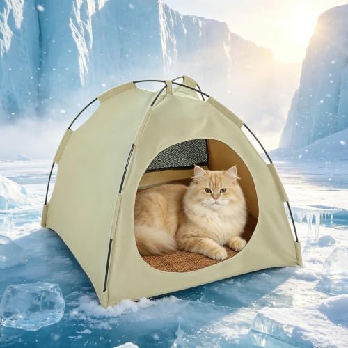 Tienda exterior de perros para camping y noches estivales 4