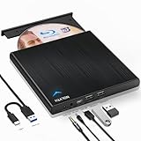 bluray laufwerk extern laptop 【Lesen/Schreiben Blu Ray Laufwerk】NOLYTH externes blu ray laufwerk unterstützt lesen und schreiben von Blu-ray disc/DVD/CD. Blu-ray lesegeschwindigkeit ist bis zu 6x, DVD bis zu 8x, CD bis zu 24x. Sie können die software verwenden, um verschiedene aufgaben zu erledigen, wie DVD/BD filme anzusehen, musik-CDs anzuhören, CDs/DVDs/BDs zu brennen/rippen, software/system/spiele zu installieren, daten auf discs zu sichern und mehr. Dieses blu-ray laufwerk extern ist die beste wahl, um 3D filme für die familie zu sehen.