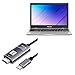 BoxWave Cable Compatible with ASUS E210 - SmartDisplay Cable - USB Type-C to HDMI (6 ft), USB C/HDMI Cable for ASUS E210 - Jet Black