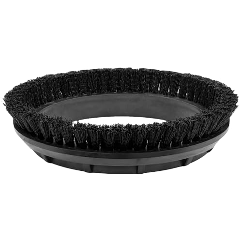 Commercial 237049 Nylon Carpet Shampoo Orbiter Brush, 10' Diameter, for The ORB550MC, ORB600MW and ORB700MC Orbiter Floor Machine Black, Commercial Floor Cleaners