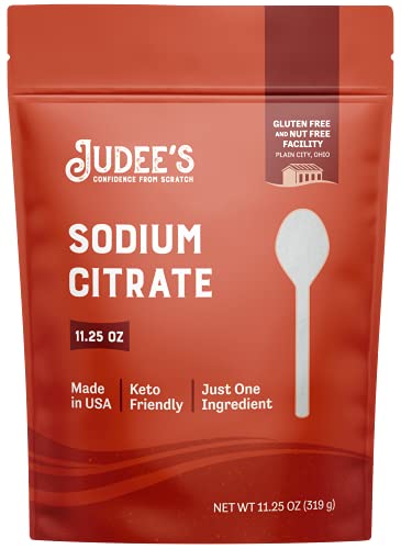 Food Grade Sodium Citrate (8oz/227g) Non-GMO Excellent for Creating Cheese Sauces