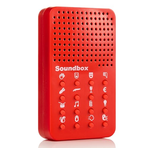 Prank Soundboard Noise Sound Machine Lustige mit 16 Soundeffekten Soundbox Lustig Lustige Sound Maker Maschine Geräusche Box Geräusch Generator Sound Generator für Partys Geschenke Pranks