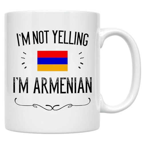 Casitika Armenian Coffee Mug Armenia Flag 11 oz