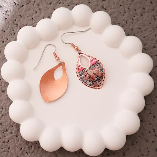 FRONT LINE JEWELRY Artisan-crafted Northern Lights Grizzly Bear Earrings for Women. Alaska Bear Jewelry Featuring Wildlife-inspired Alaska Earrings4