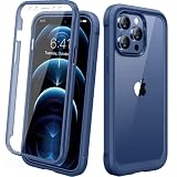 Miracase Designed for iPhone 12 Pro Max Case, Full Body Rugged Case with Built-in Touch Sensitive An