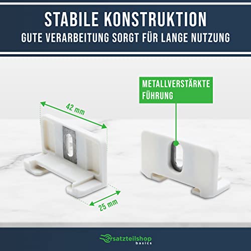 universal Schleppscharnier Türmontage-Set wie LIEBHERR 9086322 für Schlepptür Türbefestigung kompatibel mit Liebherr Miele