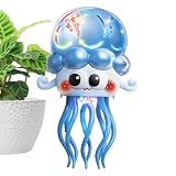 Dancing Jellyfish Toy, Operated Light Up Toy, 19 x 13 cm, Crawling Jellyfish met elektrische beweging, stevig PP-educatief accessoire met kleurrijk design, speelaccessoire voor jongens en meisjes