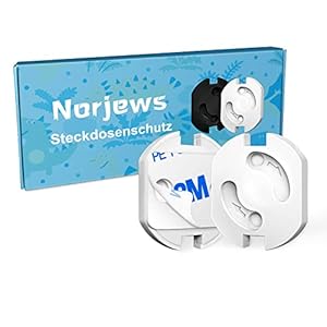 Norjews Steckdosen Kindersicherung 20 Stück