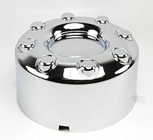 BB Auto Supply One New Chrome Rear DRW Wheel Center Cap for 2005-2017 Ford F350 Dually Pickup Truck