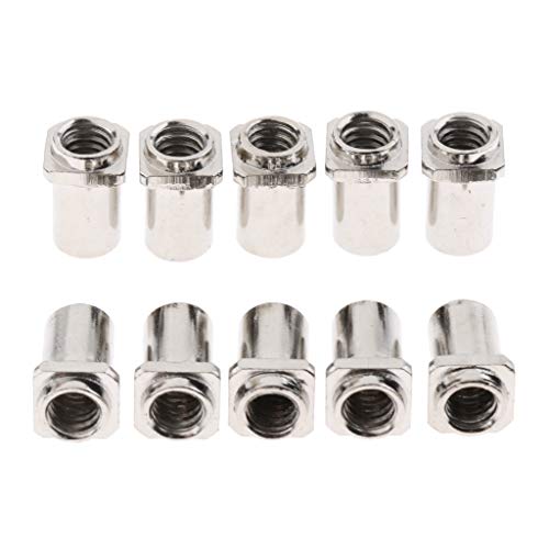 Esbant 10X Swivel Nuts For Tom Lug Metal For Tom Floor Drum Spare Parts Accessories #TOP3