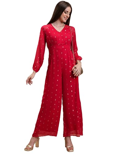 Tokyo Talkies Women Volume Sleeve Jumpsuit