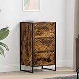 et promesses de qualité Foknhdi : le paquet contient 1 buffet pré-assemblé couleur fumée plus accessoires. La qualité de la marque Foknhdi allie design intemporel et utilisation pratique et soutient un environnement de vie bien rangé et élégant