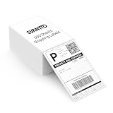 SVANTTO 4x6 Thermal Labels, Strong Adhesive and Perforated Shipping Labels, Thermal Printer Labels for Mailing...