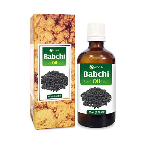 Babchi Oil (Psoralea Corylifolia) 100% Pure & Natural Undiluted Uncut Cold Pressed Carrier Oil | Use For Aromatherapy | Therapeutic Grade (100 Ml) #TOP15