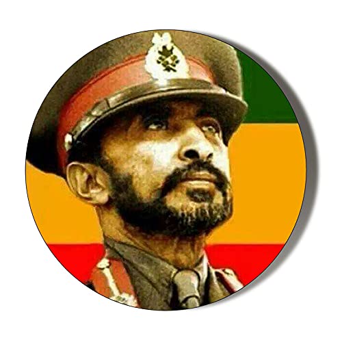 Gift Insanity Multi Haile Selassie - Pop Art - Rastafarian 6 X 70Mm Vinyl Stickers (Pack Of 6)