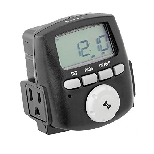 70% Off Discount Hinkley 0200LT Landscape Accessory Time Clock, Black