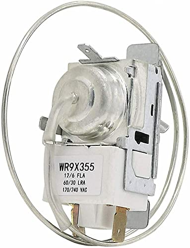 WR9X355 refrigerator cold control thermostat AP2061636310779, AH310768, EA310768, GC140, MC140, PS310768, WR09X0223, WR09X0239, WR9X343, WR9X353, WR9X357, WR9X360