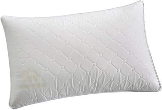 Latex Quilted Feather Velvet Pillow Core Hotel Pillow Function Neck Protection Pillow