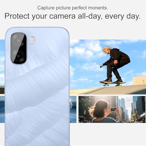 Image of FabeKee Tempered Glass Screen Protector Compatible for Oppo A6X | Front And Back Screen Guard With camera lens protector