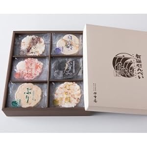 せんべいの田中屋 有磯せんべい 36袋入(6種)30" 