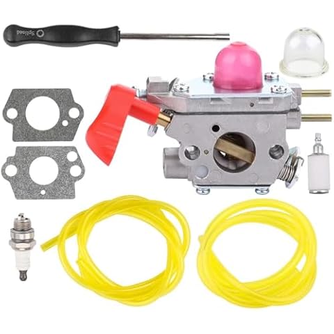 Dalom BVM200FE Carburetor for Poulan 545081857 Craftsman 25CC Leaf Blower Parts Carb Kit Replace 358794700 358794765 358794770 358794774 C1U-W43 C1U-W43B C1U-W43C Cover