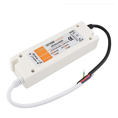 12V�d�� 12LED�h���C�o�[ 18W 36W 72W 100W �Ɩ��ψ��� 220V~12V �{���g LED�h���C�u�d�� 12V�A�_�v�^�[(100W)