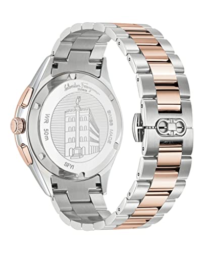 Salvatore Ferragamo Mens Blue 42 mm Ferragamo Racing Watch SFYI004213