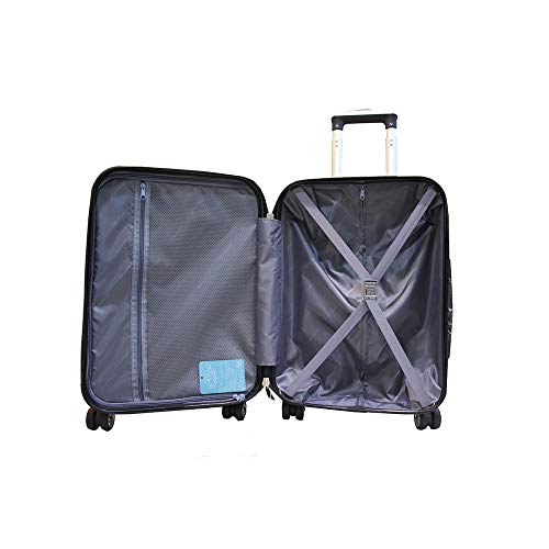 Mala viagem Primicia ABS Giro 360° Grande - Preta