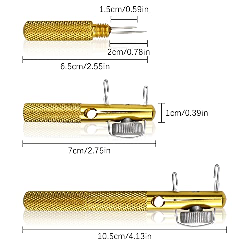 duisoad FUJIE 2 Stück Angelknoten Werkzeug Manueller Angelhaken Angeln Schnelle Nagelknoten Bindewerkzeug Angelzubehör – Bild 3