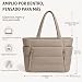 Aulenge Shopper Bolso de Mano Bolso de Hombro Grande Bolsa de Viaje Imagen de Aulenge Shopper Bolso de Mano Bolso de Hombro Grande Bolsa de Viaje
