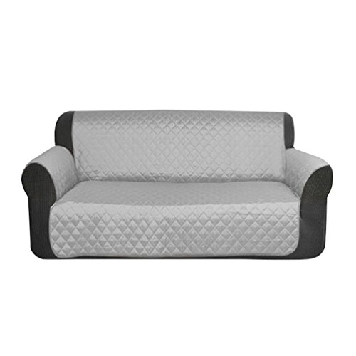 Dexinx Imperméable Canapé Protecteur Housse de Protection Chien Chat Animaux Imperméable Housse de Protection de Meubles Gris 167 * 190cm