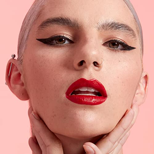 Nyx Professional Makeup Shout Loud Satin Lipstick, Infused With Shea Butter - The Best (True Red) #TOP4