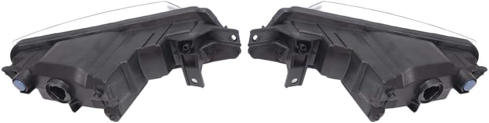 Front Bumper Fog Light Clear Lens Cover, Lower Fog Lamps Housing 63177181287, 2005-2011 Compatible with BMW E87, Left Driver Side