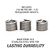 OEMTOOLS 25629 Fix-A-Thread Spark Plug Thread Repair Kit, M8-1.25mm, 10 Metric Thread Inserts Repair Stripped Threads, for Spark Plugs, Automotive, Aviation