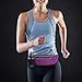 LUMINFLY Multipurpose Running Hydration Waist Pack, Adjustable Sports Fanny Pack with Water Bottle Holder