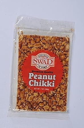 Great Bazaar Swad Peanut Chikki, 7 Ounce
