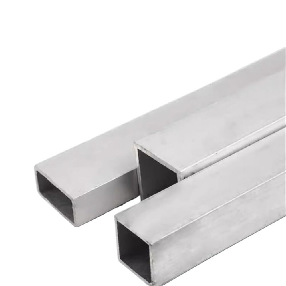 Profil aus legiertem Aluminium 1 Stück 6063/6061 Aluminium-AIIoy-Rohr, leicht, Aluminiumrohrdicke 1–4 mm, Vierkantrohr for Türrahmen(500 * 60 * 60 * 2MM)