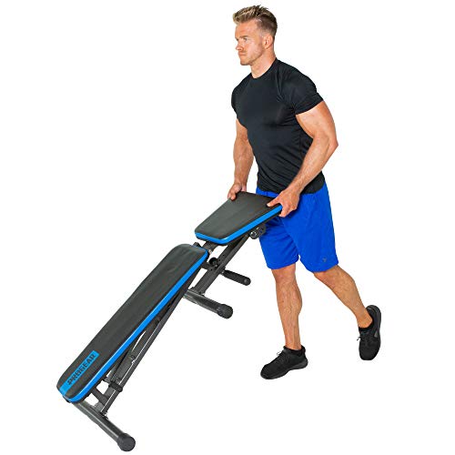ProGear 1300 Adjustable 12 Position Weight Bench with an Extended 800lb Weight Capacity and Leg Hold Down
