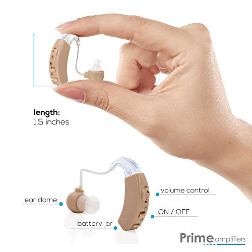 Set Of 2 Hearing Amplifier Aids - Aid Your Hearing - Personal Sound Amplifiers - Seniors - Adults - Men & Women #TOP1