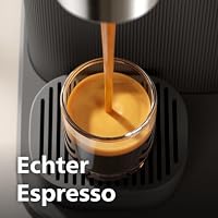 Philips Baristina Espressomaschine –Automatisches Mahlen, Tampen & Brühen, 16 Bar, Kaffeemaschine mit Mahlwerk & Siebträger, leichte Reinigung, Espresso & Café Crema, Schwarzgrau (BAR305/60) – Ansicht 6