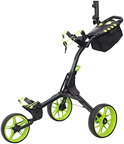 vilineke Compact 3 Wheels Golf Push Pull Carts Collapsible
