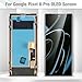 OLED for Google Pixel 6 Pro Screen Replacement Display for Google Pixel 6 Pro LCD GLUOG G8VOU Touch Screen Assembly with Repair Tools (Black with Frame,No Fingerprint Cable)