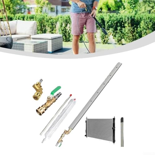 High Pressure Radiator Cleaning Tool 24 Inch Wand with 4500 PSI for Accessing Hard to Reach Areas - Image 5