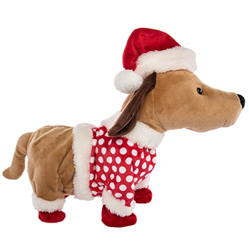 Simply Genius Animated Christmas Plush Dog, Robot Dog, Toy Dogs That Walk And Bark, Talking Toys, Animated Christmas Toys, Animated Christmas Decorations #TOP26