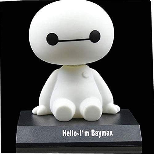DANUC 2015 New Pop Big Hero 6 Baymax Cute Cartoon Bobblehead Doll Toy Car Accessories/Dashboard Bobblehead for Car/ Interior Decoration, Bobble Head Toy, Kid's Gift by DANUC