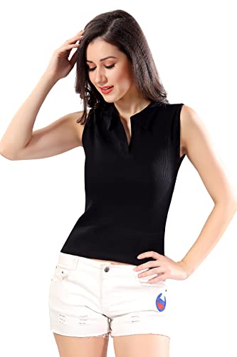 TRASA black cotton top – image 7