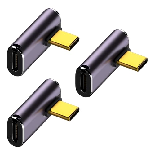 ���{�̒������ L�^ USB-C �ϊ��A�_�v�^ USB4 40Gbps 240W PD�[�d 8K60Hz�f���o�� �����ʐM Thunderbolt 3 | MSL FORCE 90°L�� �p�x�ϊ� 8K@60Hz 4K@60Hz �f���o�͂ɑΉ� �����R�l�N